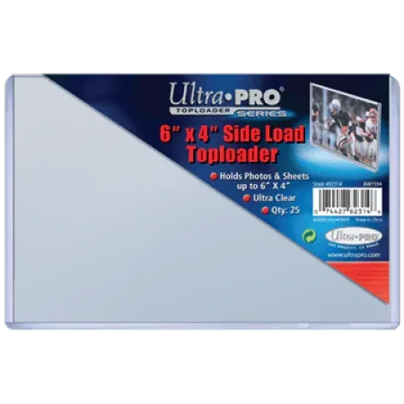  Toploader 6x4 Side Loader 25 Pack Ultra Pro Card Protectors -  ToylandEU™