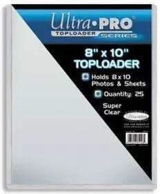 Toploader 8x10 Holds Sleeves Pack 25 Photos and Memorabilia - ToylandEU