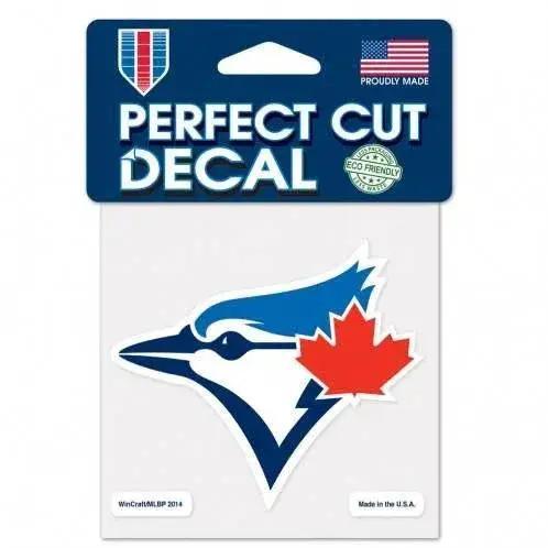  Toronto Blue Jays Car Decal 4x4 Perfect Cut Color Sticker -  ToylandEU™
