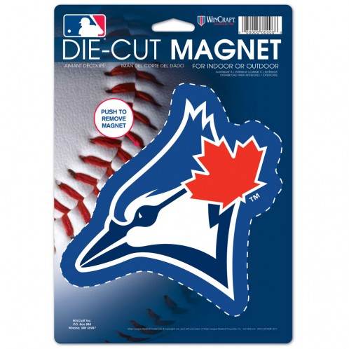 Toronto Blue Jays Die Cut Logo Magnet 6X9 Size Special Order - ToylandEU