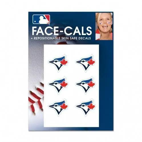  Toronto Blue Jays Face Tattoo Decals Skin Safe Waterless -  ToylandEU™