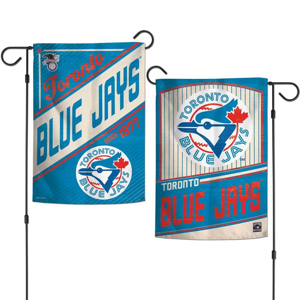 Toronto Blue Jays Garden Flag 12x18 Two Sided Cooperstown - ToylandEU
