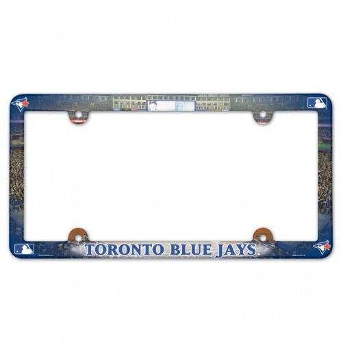 Toronto Blue Jays License Plate Frame Full Color Plastic - ToylandEU