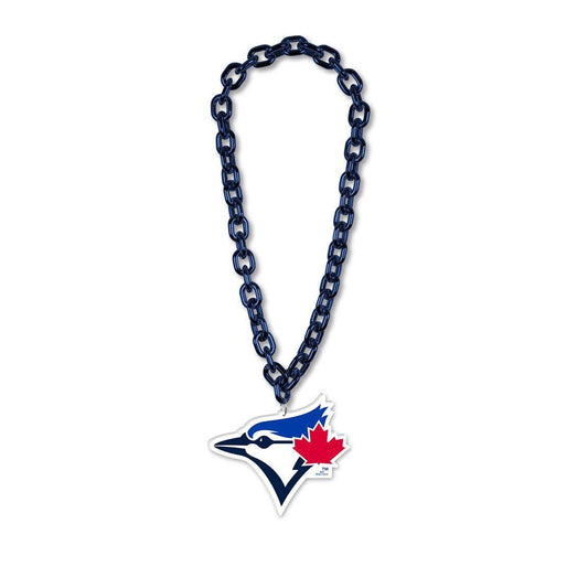Toronto Blue Jays Necklace Big Fan Chain 38 Inch Foam Logo - ToylandEU