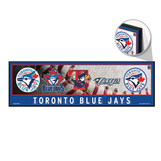 Toronto Blue Jays Sign 9x30 Wood Evolution Display - ToylandEU