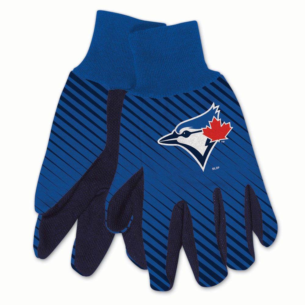Toronto Blue Jays Two Tone Gloves Heavyweight Cotton Twill - ToylandEU