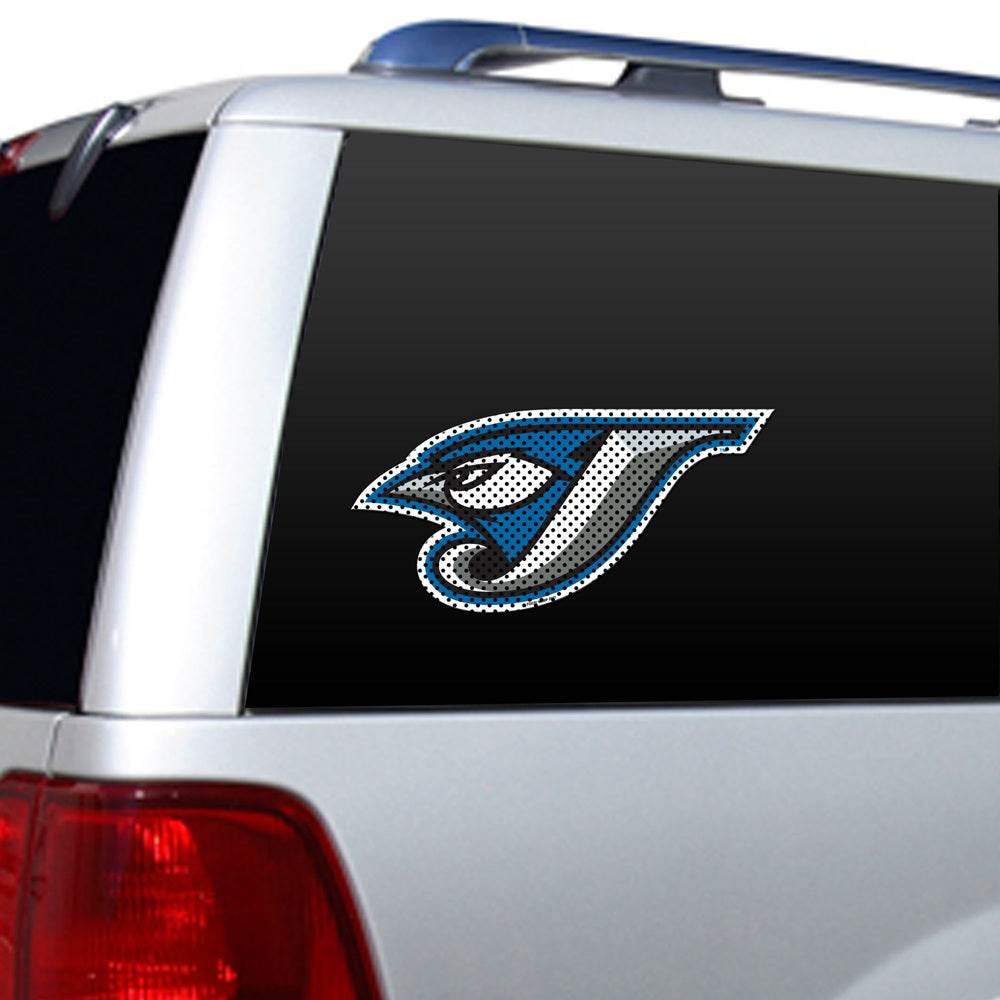Toronto Blue Jays Window Film 12 Inch Die Cut Vinyl Decal - ToylandEU