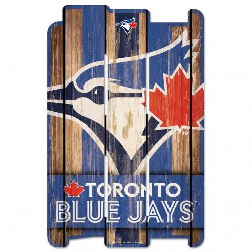 Toronto Blue Jays Wood Fence Sign 11x17 Special Order - ToylandEU