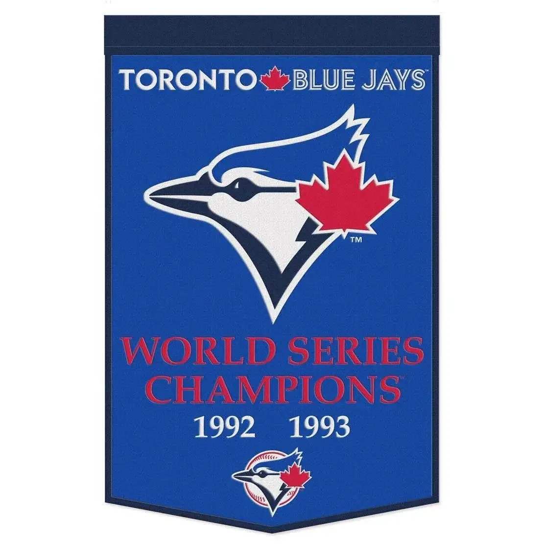  Toronto Blue Jays Wool Banner 24x38 Dynasty Champ Design -  ToylandEU™