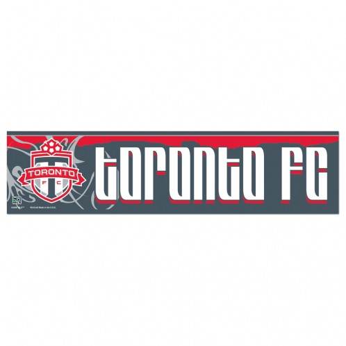 Toronto FC 3x12 Bumper Strip Decal Self Adhesive Licensed - ToylandEU