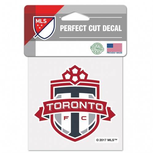 Toronto FC 4x4 Perfect Cut Color Decal Outdoor Vinyl - ToylandEU