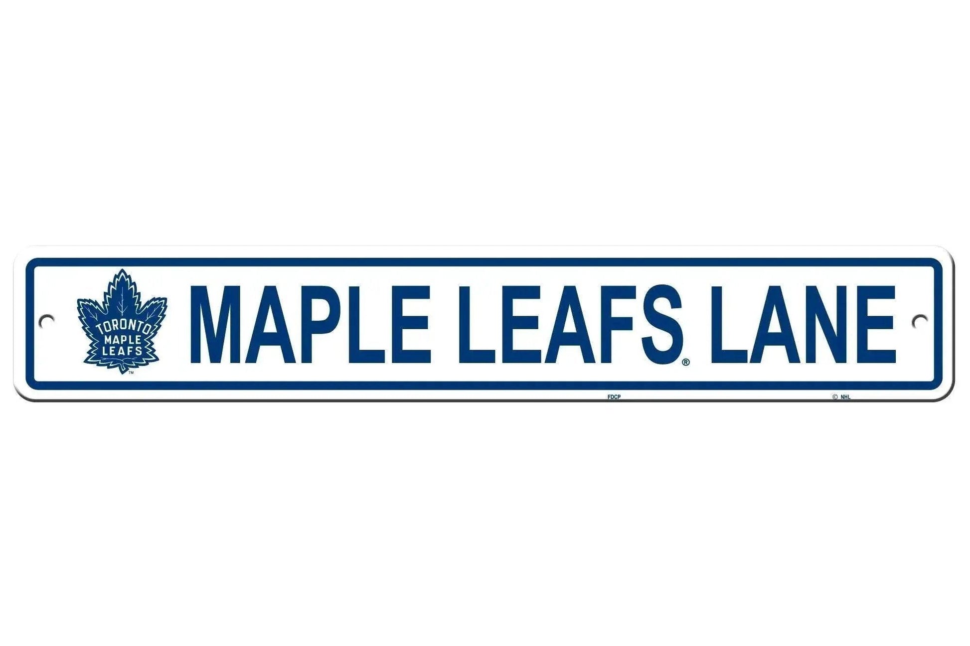  Toronto Maple Leafs 4x24 Plastic Street Style Sign Co -  ToylandEU™