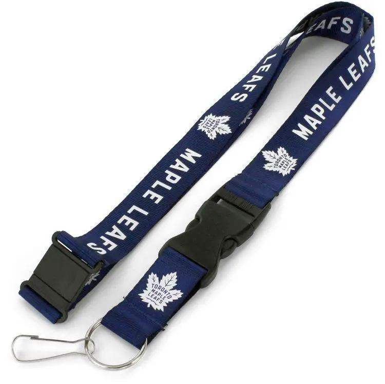 Toronto Maple Leafs Blue Lanyard Breakaway Safety Clip - ToylandEU