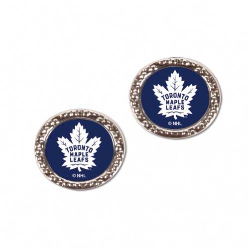 Toronto Maple Leafs Earrings Post Style Officially Licensed - ToylandEU