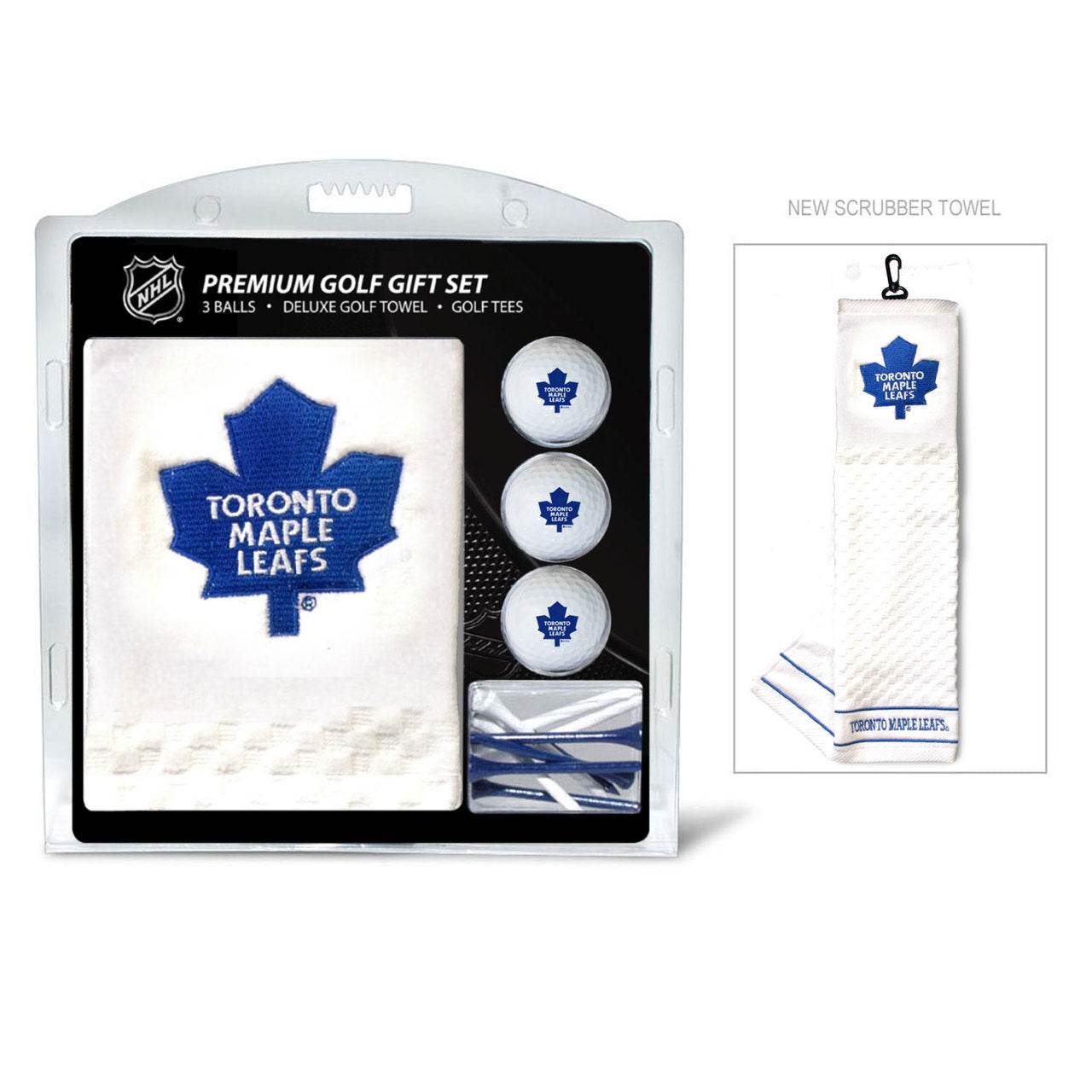 Toronto Maple Leafs Golf Gift Set With Embroidered Towel - ToylandEU