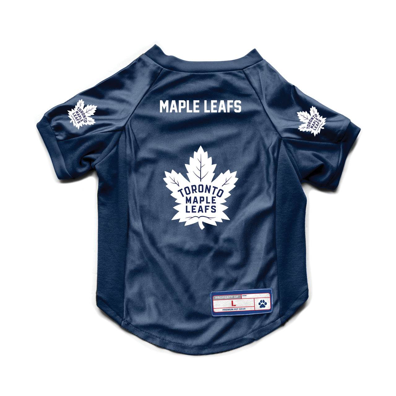 Toronto Maple Leafs Pet Jersey Stretch Size Big Dog - ToylandEU