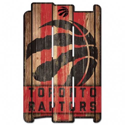 Toronto Raptors 11x17 Wood Fence Style Sign Special Order - ToylandEU