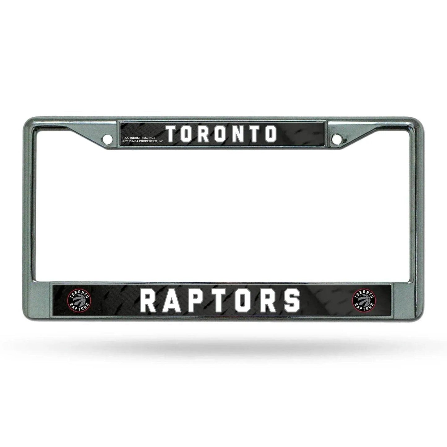  Toronto Raptors Chrome License Plate Frame with Logo Insert -  ToylandEU™