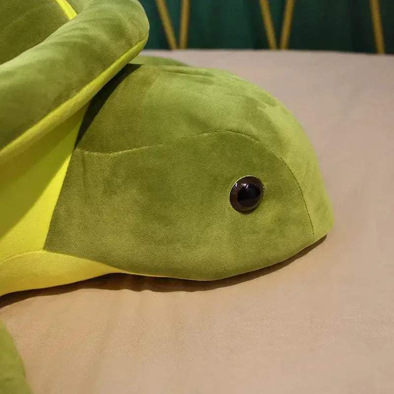 Tortoise Plush Toy Soft Kawaii Sea Turtle Pillow Birthday Gift - ToylandEU