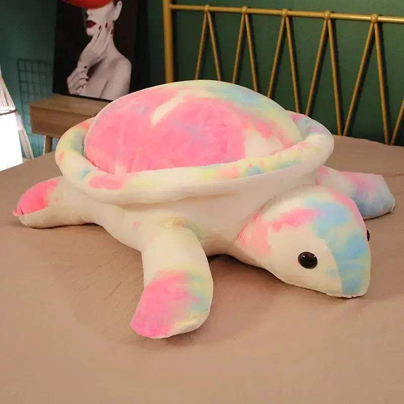 Tortoise Plush Toy Soft Kawaii Sea Turtle Pillow Birthday Gift - ToylandEU