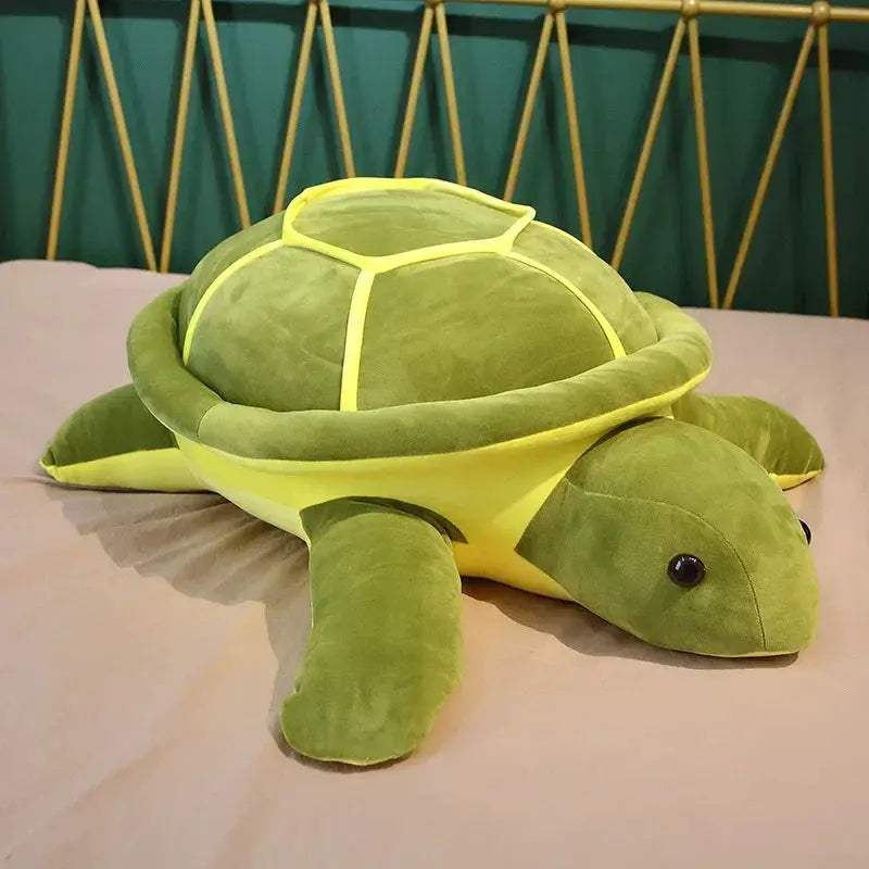 Tortoise Plush Toy Soft Kawaii Sea Turtle Pillow Birthday Gift - ToylandEU