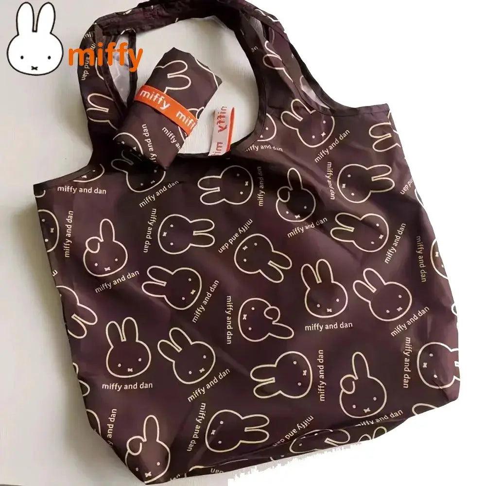  Miffy Kawaii Foldable Shopping Tote Bag High Capacity -  ToylandEU™