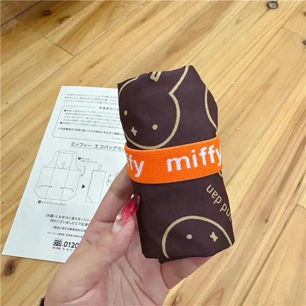  Miffy Kawaii Foldable Shopping Tote Bag High Capacity -  ToylandEU™