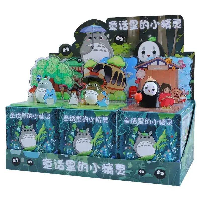 Totoro Blind Box Figure Anime Model For Home Decor - ToylandEU