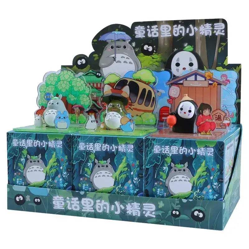 Totoro Blind Box Figure Anime Model For Home Decor - ToylandEU