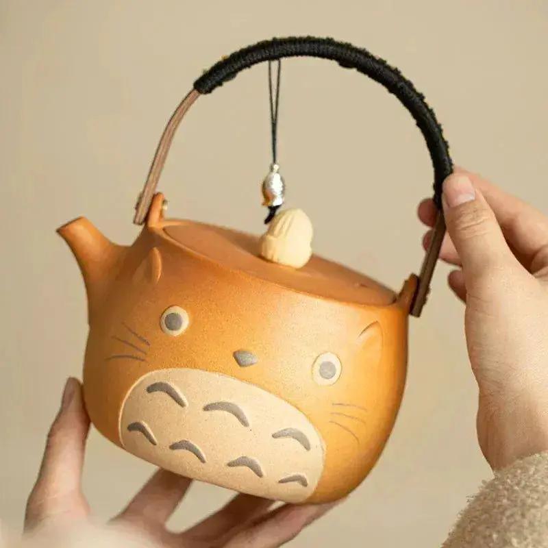  Totoro Ceramic Teapot And Teacups Set Ghibli Charm -  ToylandEU™