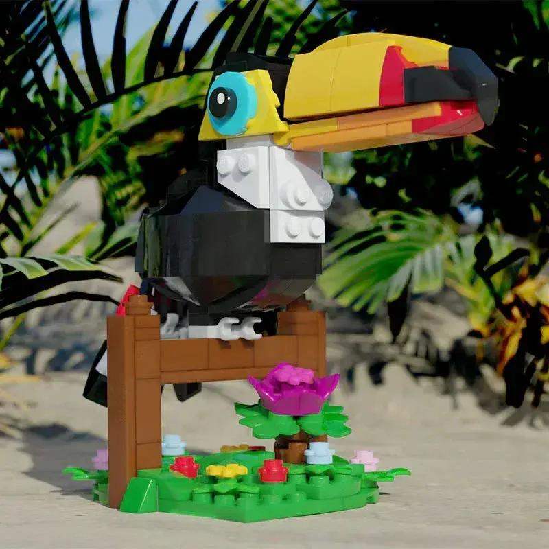 Toucan LEGO Custom Building Set With Digital Instructions - ToylandEU