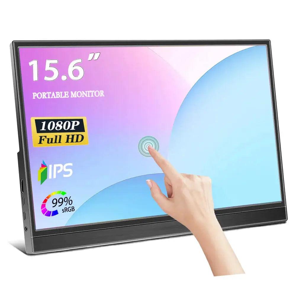  Touchscreen Portable Monitor 15 Inch Full HD IPS 3 Ms -  ToylandEU™