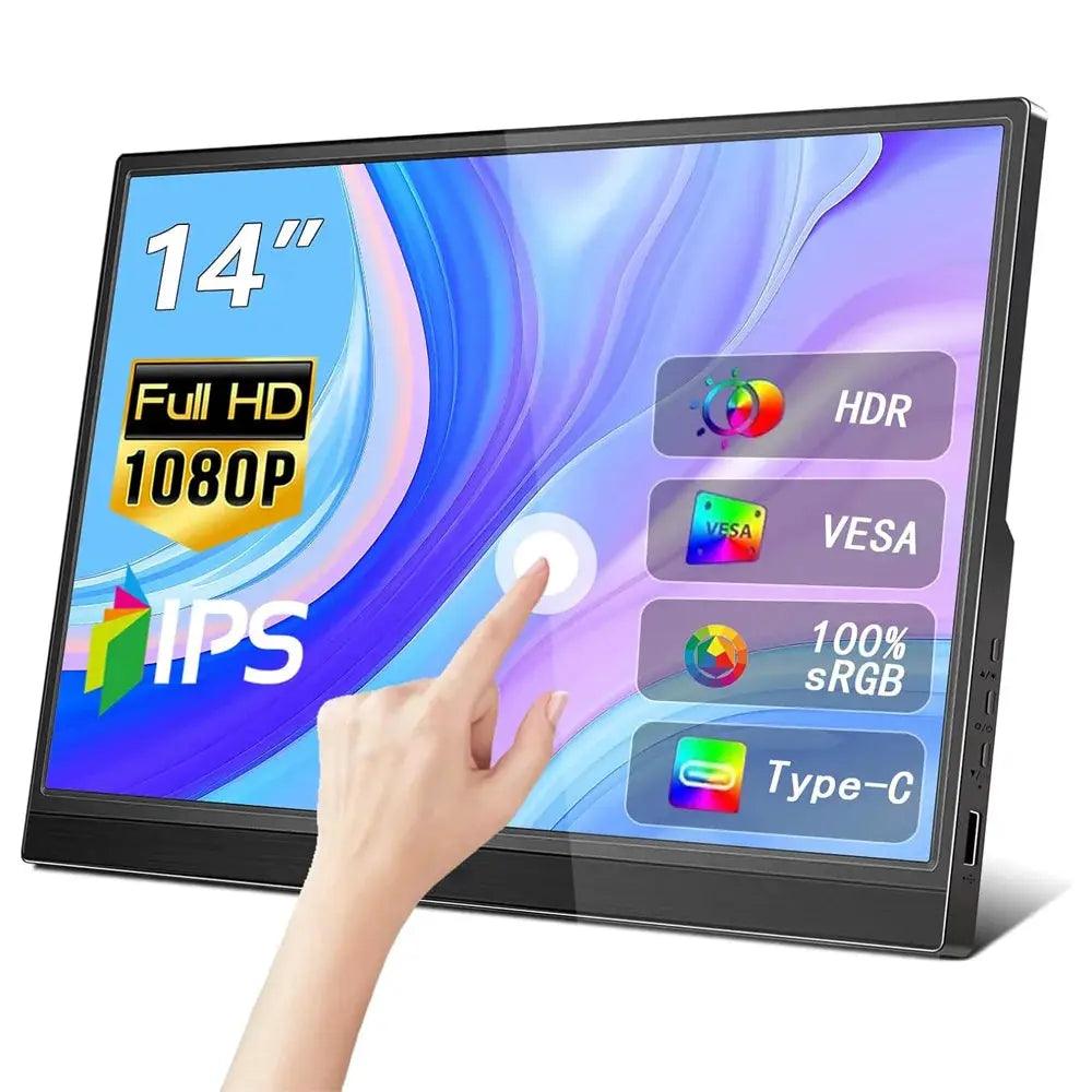  Touchscreen Portable Monitor 15 Inch Full HD IPS 3 Ms -  ToylandEU™