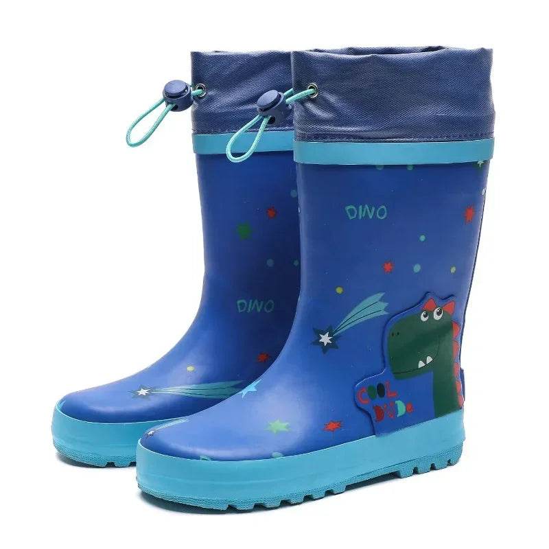 Tough Kids Rain Boots Anti Slip Cartoon Print EVA For Kids - ToylandEU