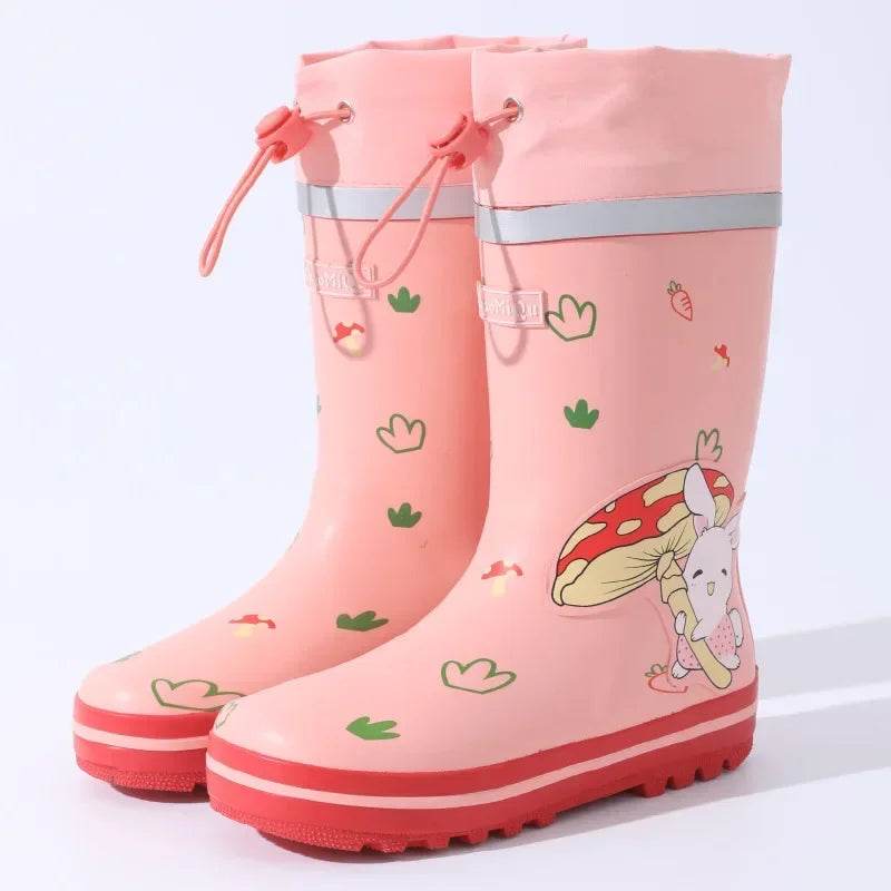 Tough Kids Rain Boots Anti Slip Cartoon Print EVA For Kids - ToylandEU