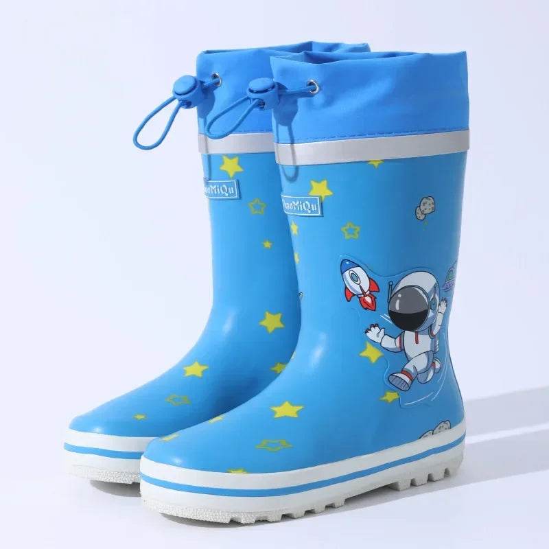 Tough Kids Rain Boots Anti Slip Cartoon Print EVA For Kids - ToylandEU