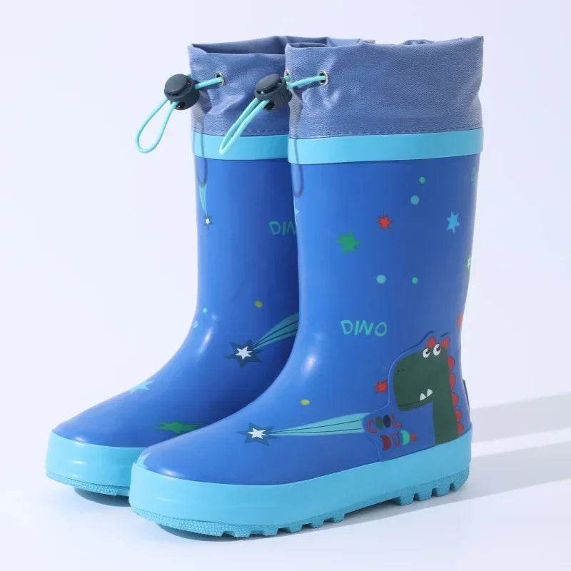 Tough Kids Rain Boots Anti Slip Cartoon Print EVA For Kids - ToylandEU