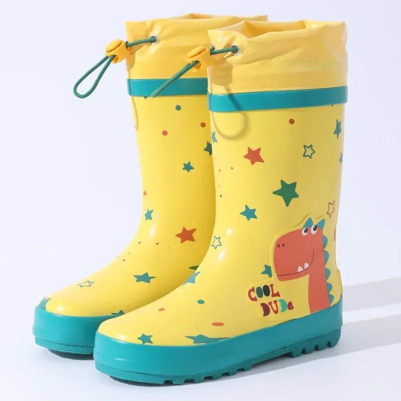 Tough Kids Rain Boots Anti Slip Cartoon Print EVA For Kids - ToylandEU