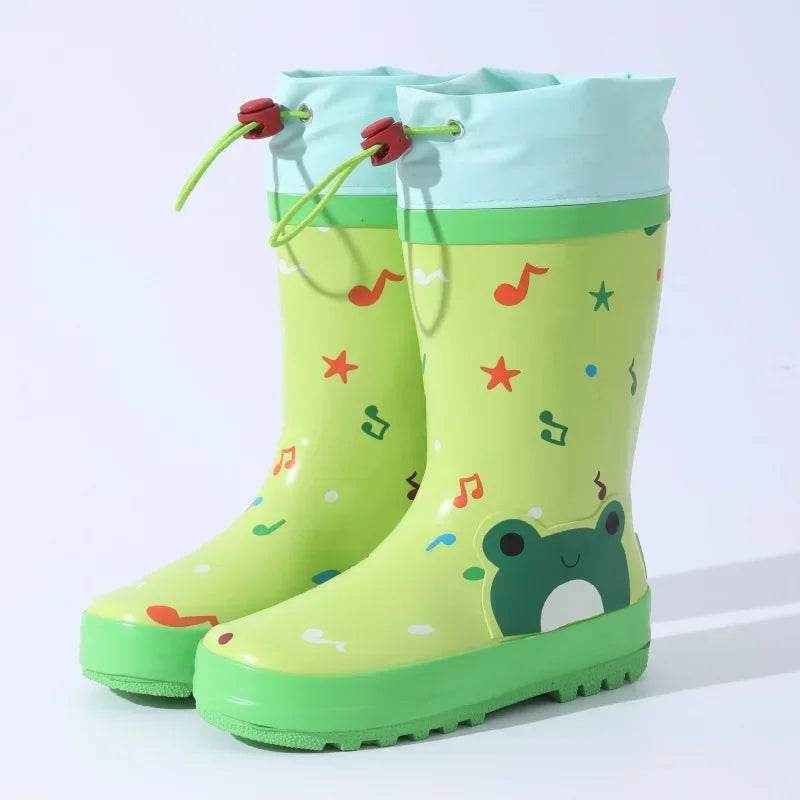 Tough Kids Rain Boots Anti Slip Cartoon Print EVA For Kids - ToylandEU