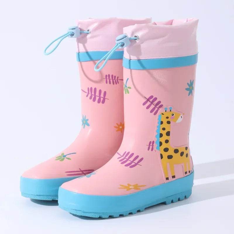 Tough Kids Rain Boots Anti Slip Cartoon Print EVA For Kids - ToylandEU