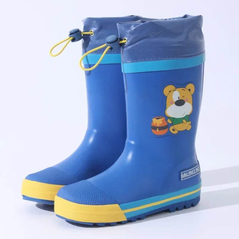 Tough Kids Rain Boots Anti Slip Cartoon Print EVA For Kids - ToylandEU