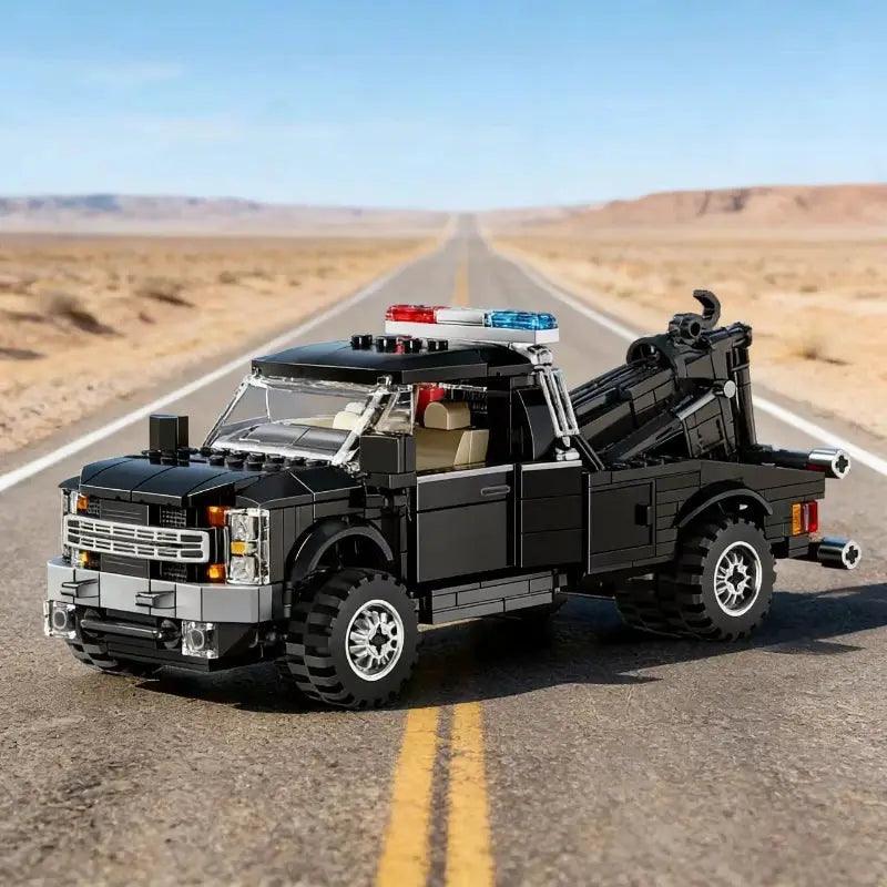 Tow Truck Building Blocks Heavy Duty Lego Gift -  ToylandEU™