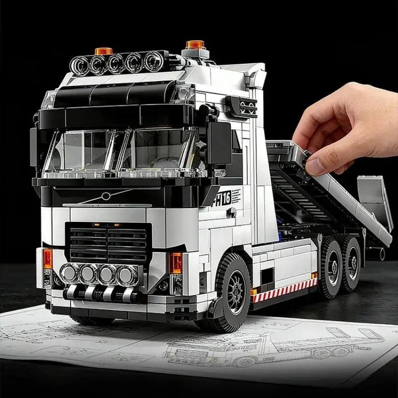  Tow Truck Building Blocks Heavy Duty Lego Gift -  ToylandEU™