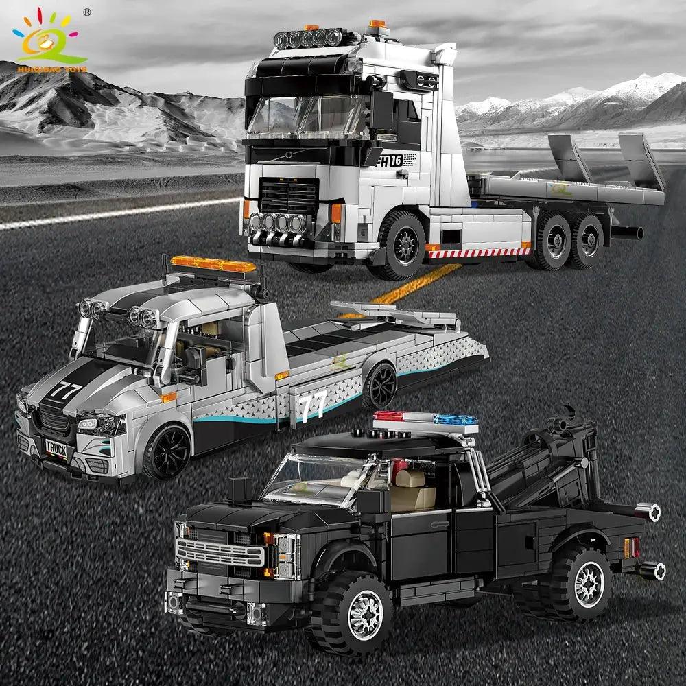  Tow Truck Building Blocks Set Lego Compatible -  ToylandEU™