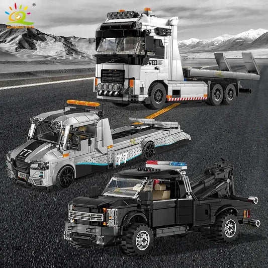  Tow Truck Building Blocks Set Lego Compatible -  ToylandEU™