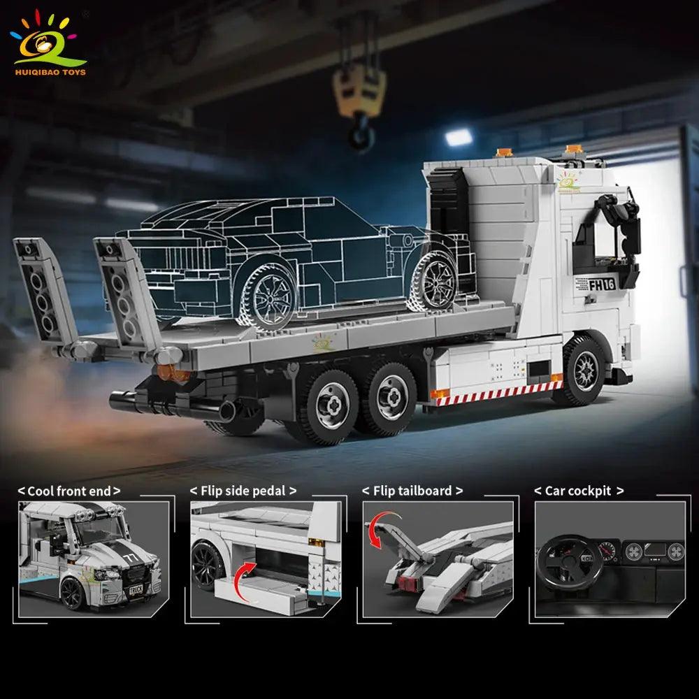  Tow Truck Building Blocks Set Lego Compatible -  ToylandEU™
