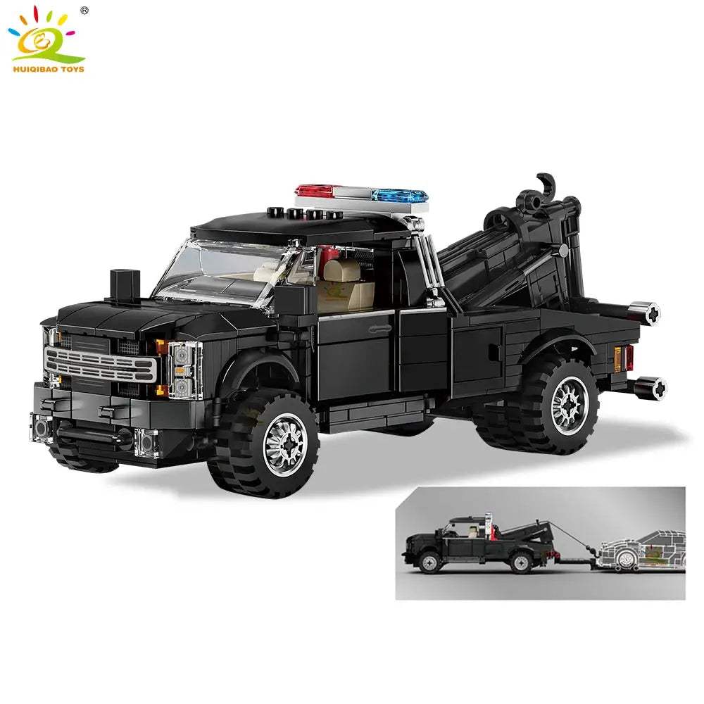  Tow Truck Building Blocks Set Lego Compatible -  ToylandEU™