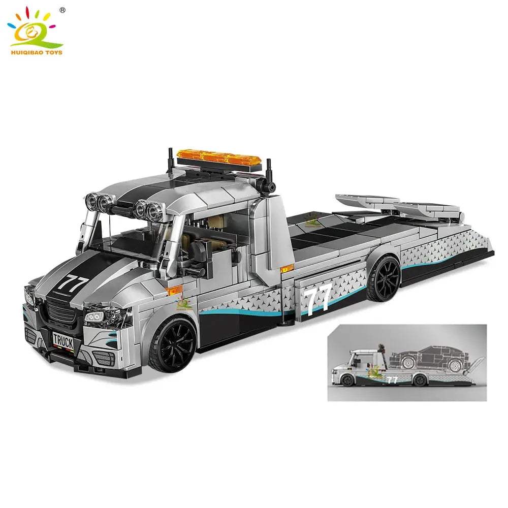  Tow Truck Building Blocks Set Lego Compatible -  ToylandEU™