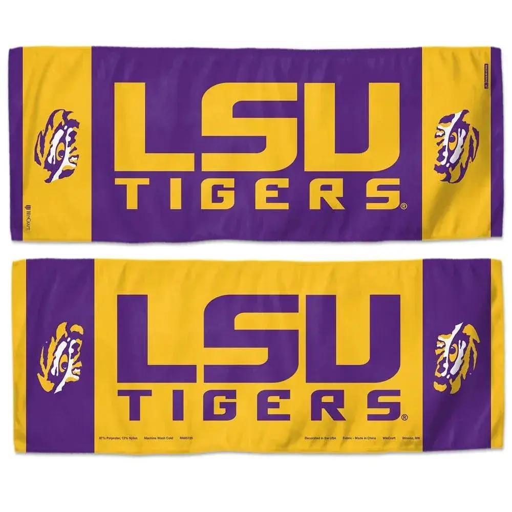  LSU Tigers Cooling Towel 12x30 Performance Polyester -  ToylandEU™