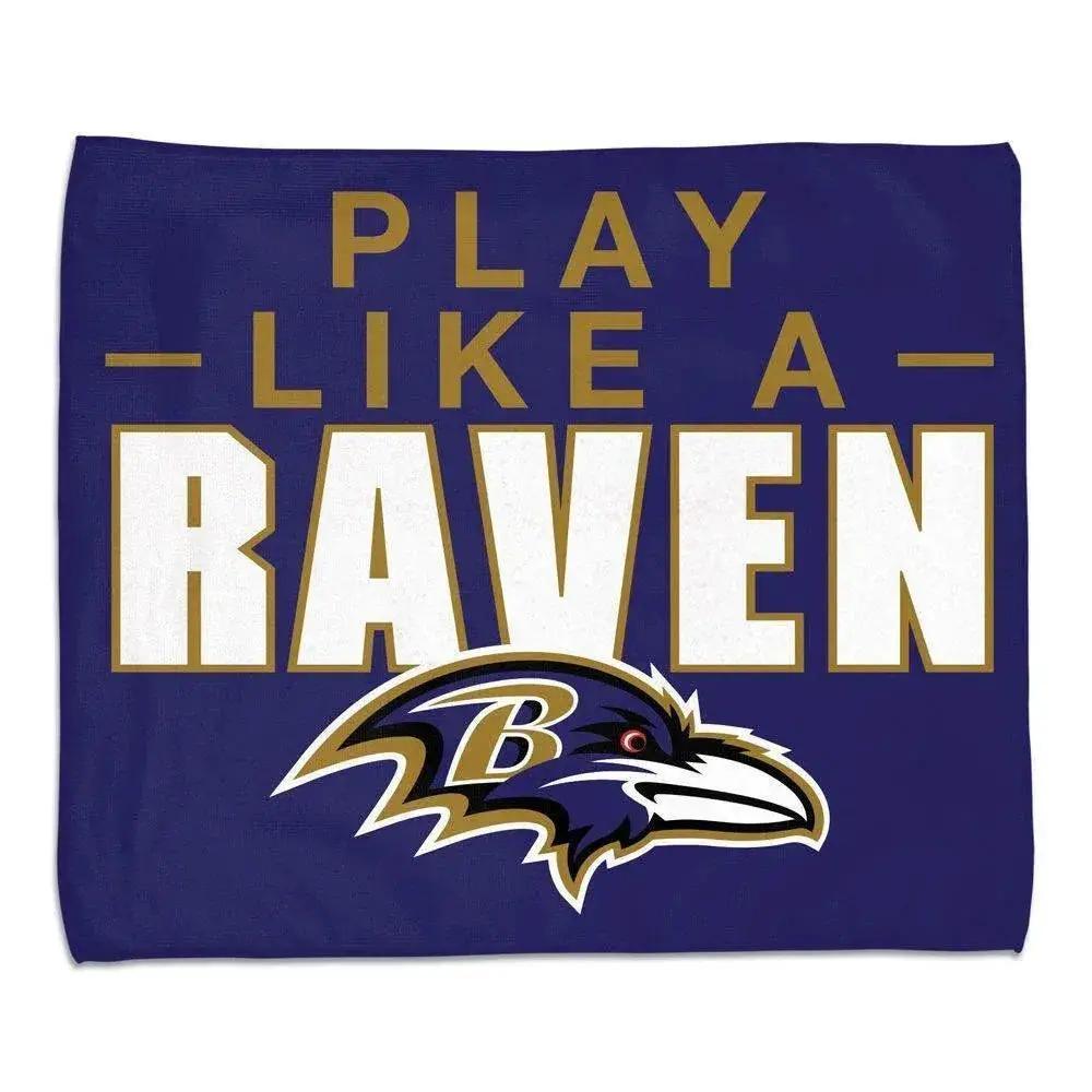  Baltimore Ravens Rally Towel 15x18 Full Color Official -  ToylandEU™
